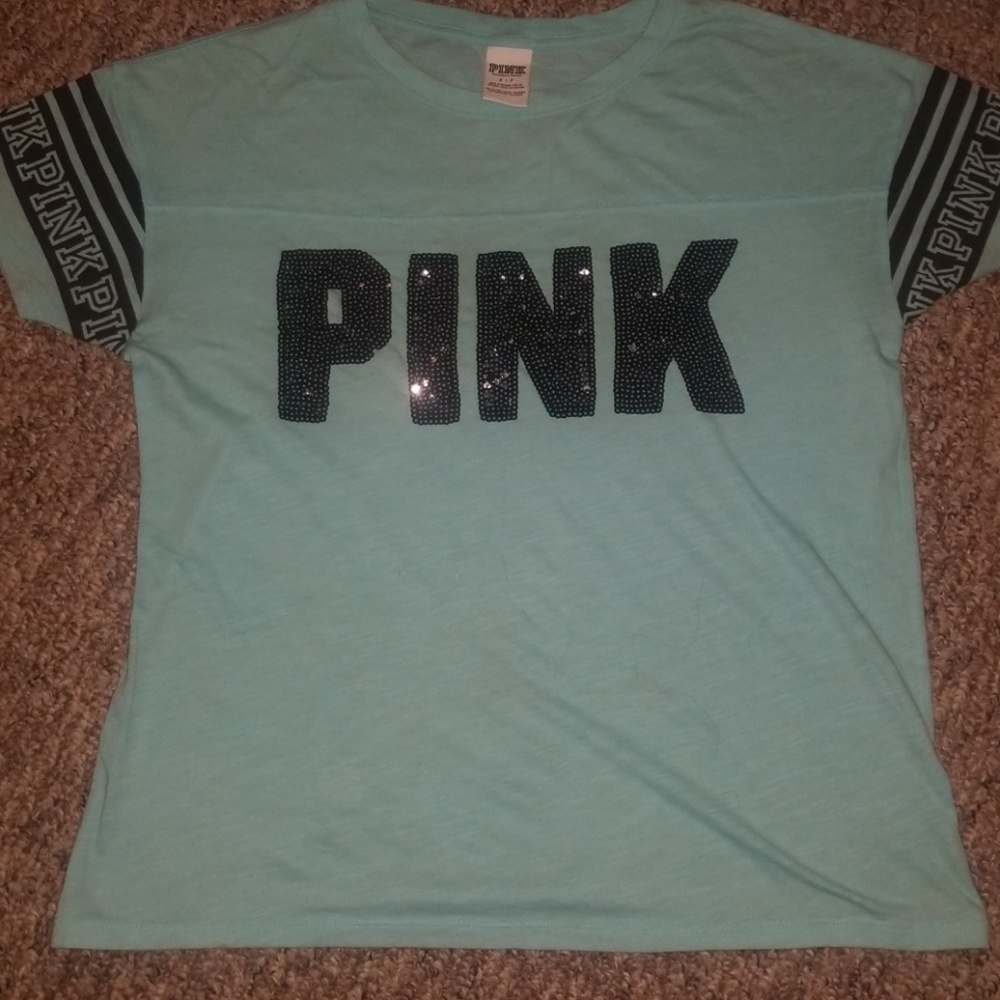 *SOLD!!*Victoria Secret PINK bling top